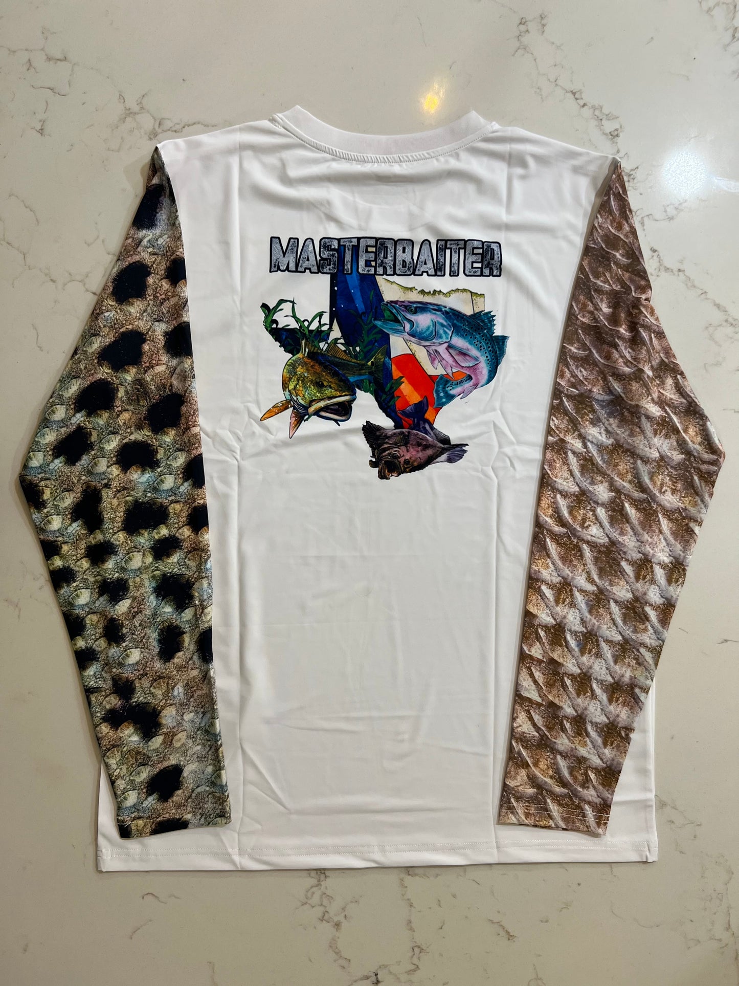White Long-sleeved Texas Slam Shirt