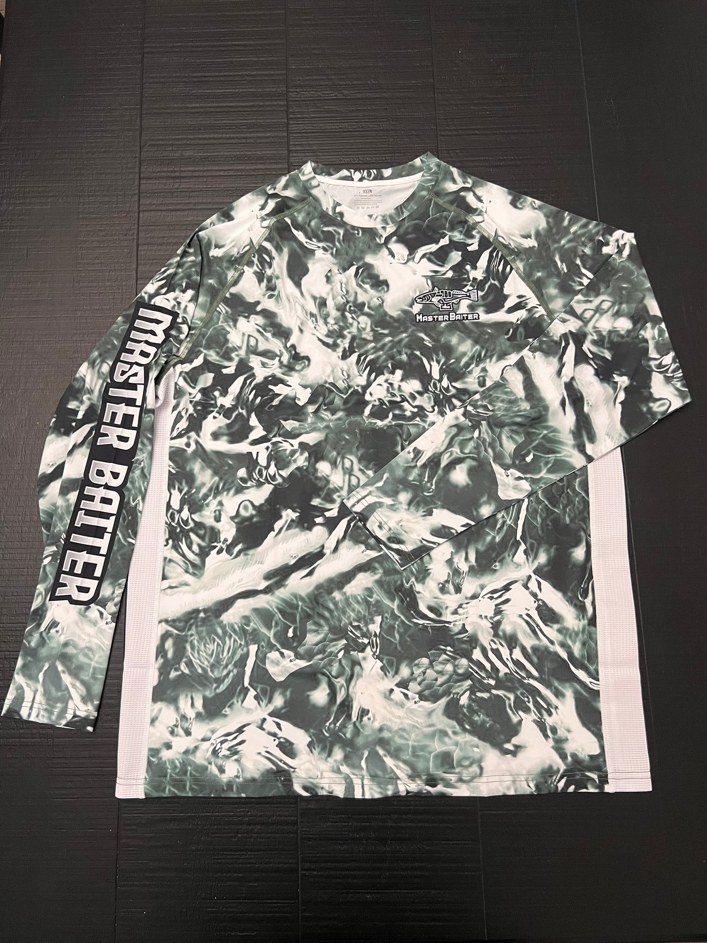Green Long-sleeved Garfish Shirt