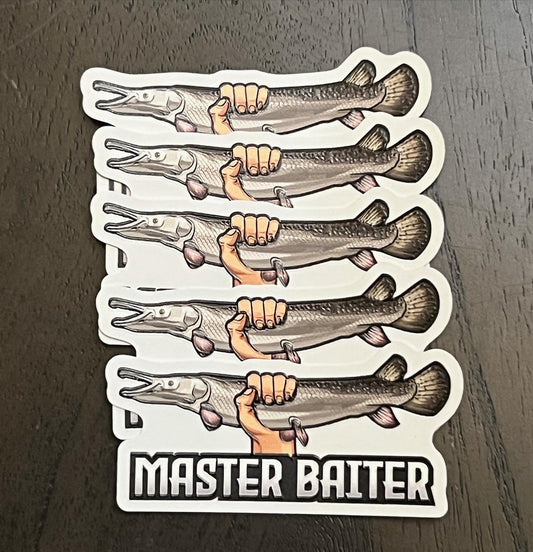 Garfish Masterbaiter Sticker