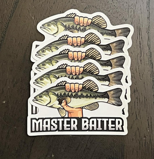 Bass Masterbaiter Sticker