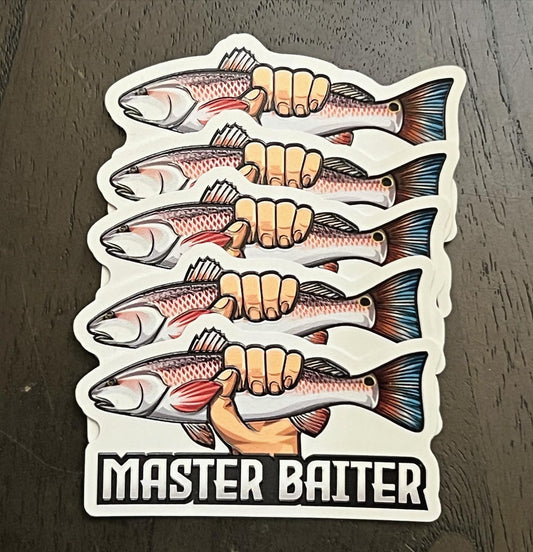 Redfish Masterbaiter Sticker