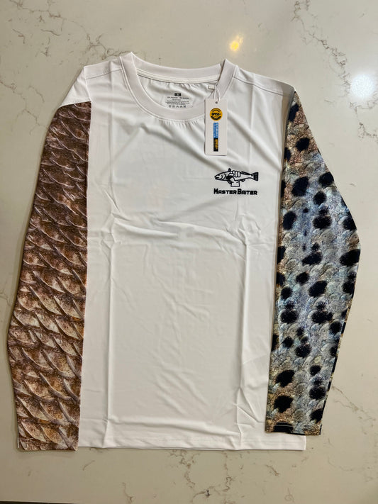 White Long-sleeved Texas Slam Shirt