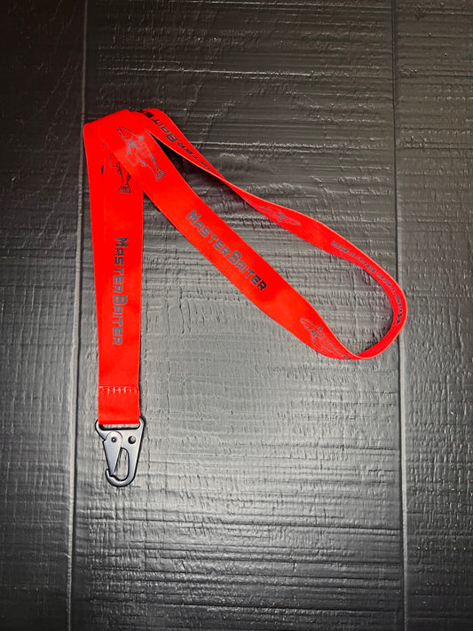 Red Masterbaiter Lanyard