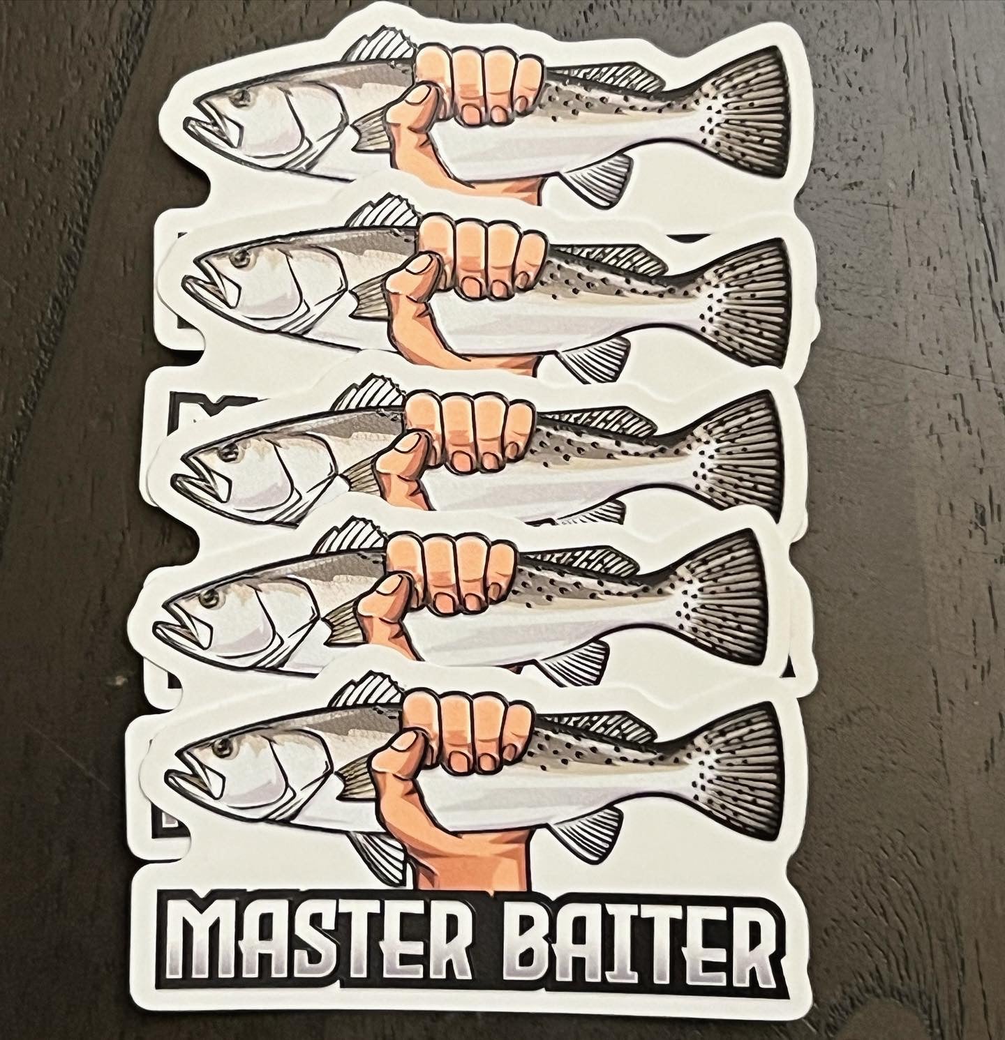 Speckled Trout Masterbaiter Sticker