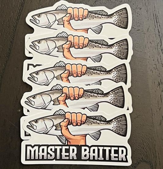 Speckled Trout Masterbaiter Sticker