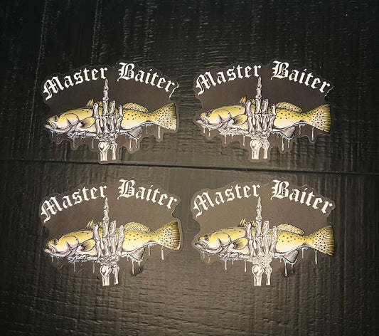 Masterbaiter Trout Sticker