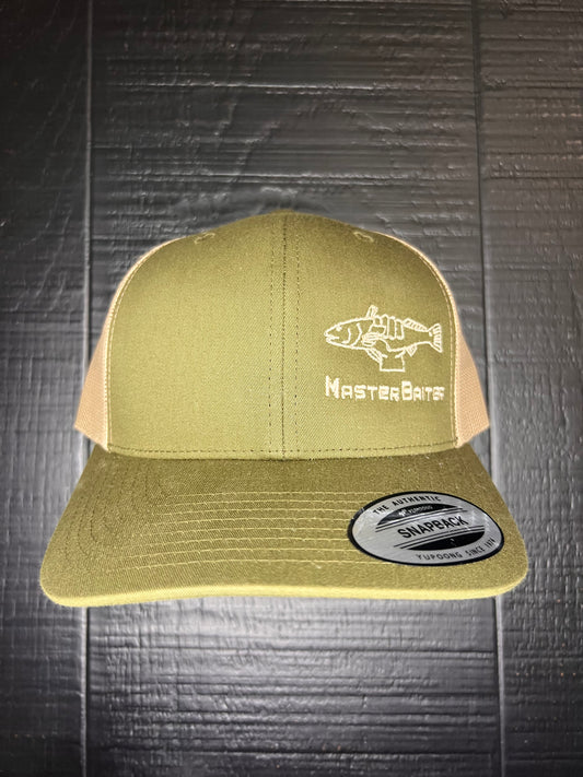 Green/Tan Trucker Masterbaiter Cap