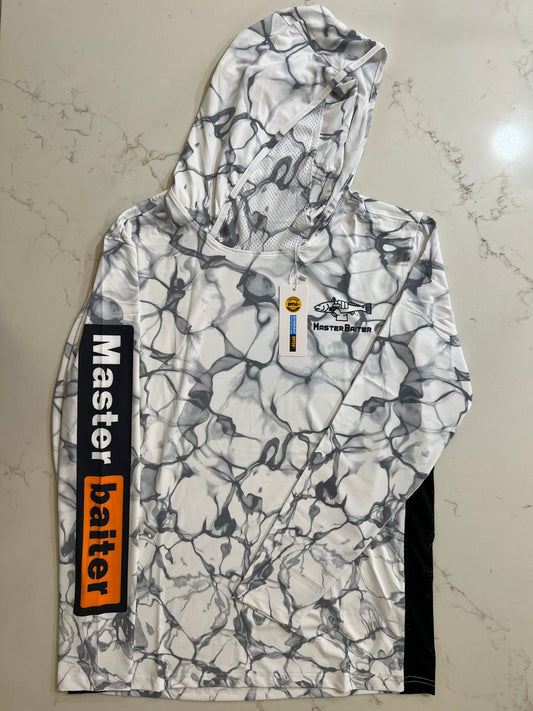 White Long-sleeved Masterbaiter Hub Shirt